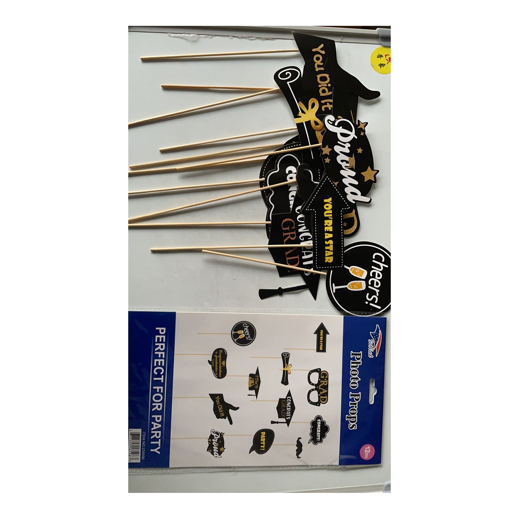 Photo Props Graduation 120Pk/Cs